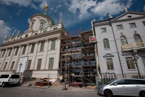 Umbauarbeiten Altes Rathaus,© Potsdam Museum,