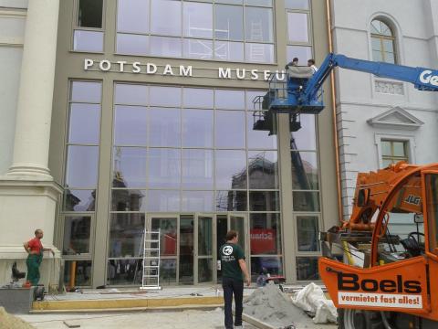 Umbauarbeiten Altes Rathaus © Potsdam Museum,