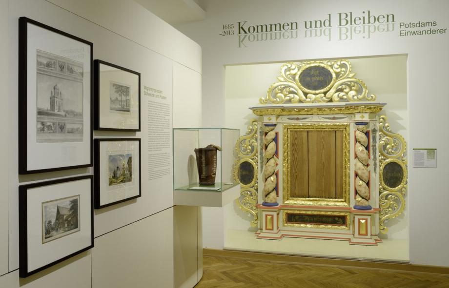 Aufsatz des Golmer Altars, 1718, Aufsatz des Golmer Altars, 1718,