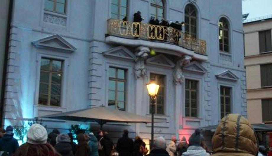 Potsdamer Adventsturmblasen auf dem Alten Markt